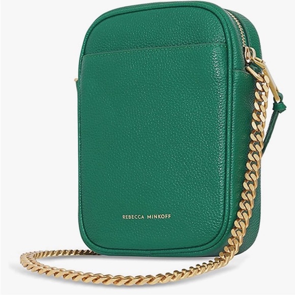 Emerald Rebecca Minkoff Lou Crossbody Bag - Picture 9 of 9